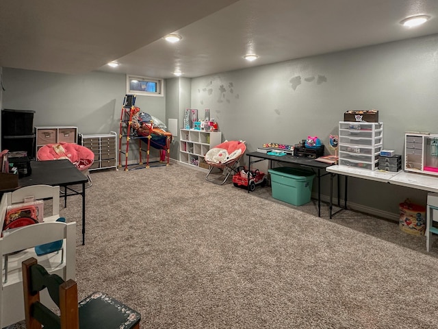 604 27th Ave NE, Great Falls, MT 59404 - rec room with carpet floors