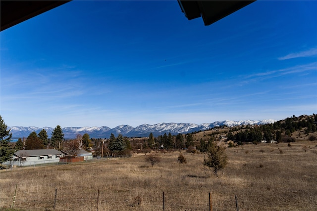 1807 1st St E, Polson, MT 59860 - view of mountain backdrop featuring rural landscape