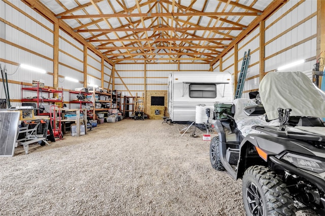 5 Lake Flat Ln, Great Falls, MT 59404 - garage featuring metal wall