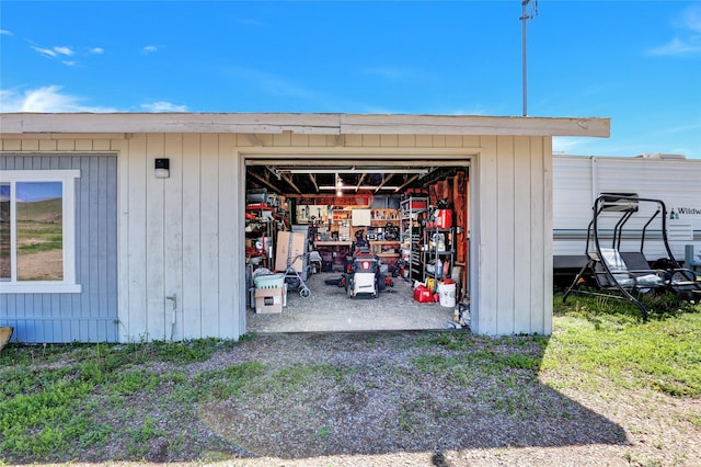 5 Lake Flat Ln, Great Falls, MT 59404 - view of garage