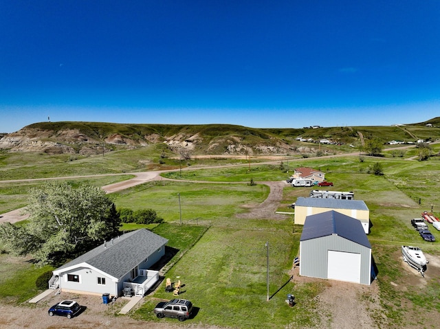 5 Lake Flat Ln, Great Falls, MT 59404 - view of subject property with a mountain backdrop
