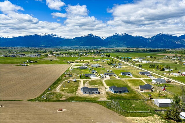 4452 Ludwig Ln, Stevensville, MT 59870 - bird's eye view of a mountainous background