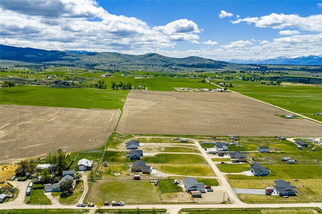 4452 Ludwig Ln, Stevensville, MT 59870 - overview of rural landscape featuring a mountain backdrop