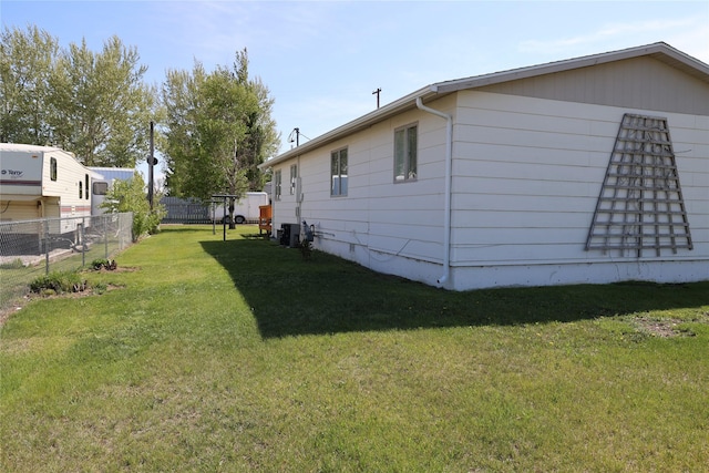 507 2nd St, Valier, MT 59486 - view of yard featuring central air condition unit