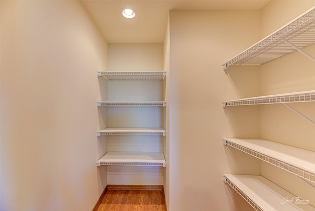 view of pantry