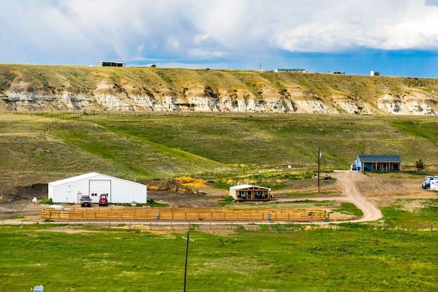 49 Embry Ln, Great Falls, MT 59404 - mountain view with rural landscape