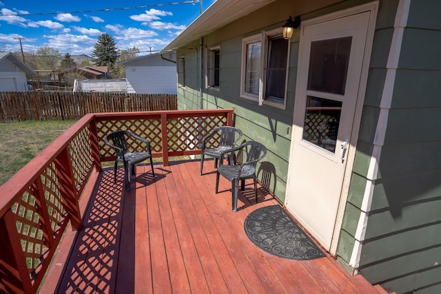 1827 Hollins Ave, Helena, MT 59601 - view of deck