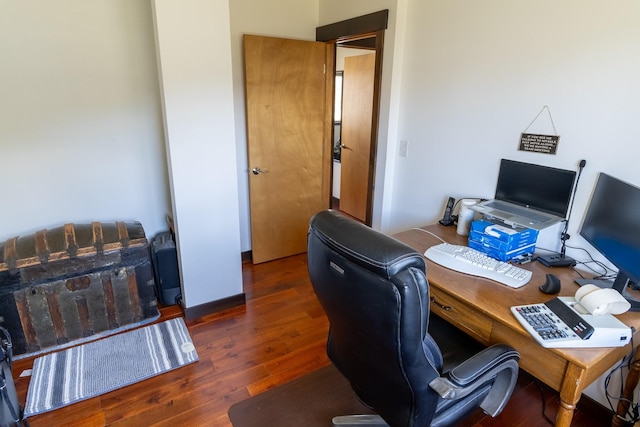 1827 Hollins Ave, Helena, MT 59601 - office area with wood finished floors