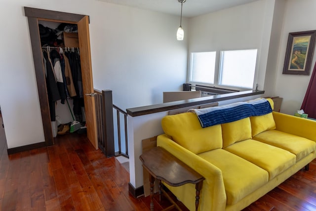 1827 Hollins Ave, Helena, MT 59601 - living room with hardwood / wood-style floors