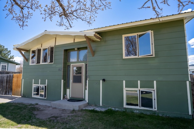 1827 Hollins Ave, Helena, MT 59601 - rear view of house with metal roof