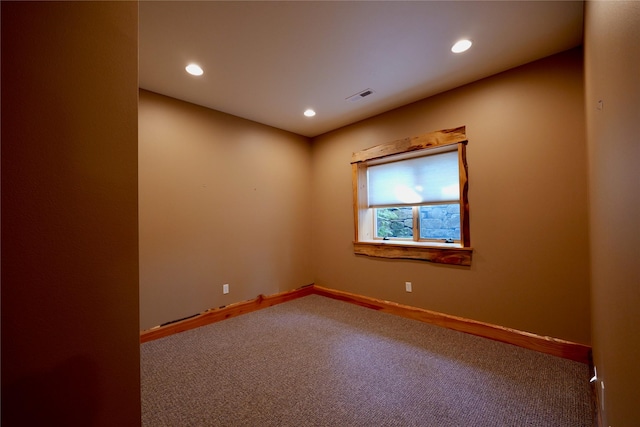 237 N Monture Ct, Seeley Lake, MT 59868 - carpeted empty room with recessed lighting and baseboards