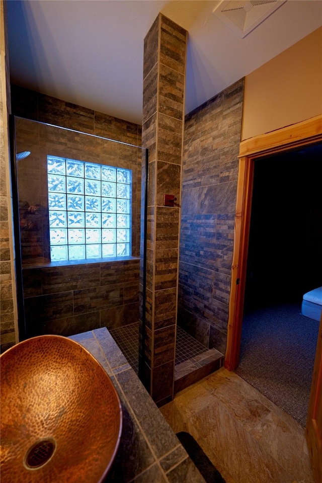 237 N Monture Ct, Seeley Lake, MT 59868 - bathroom with a walk in shower