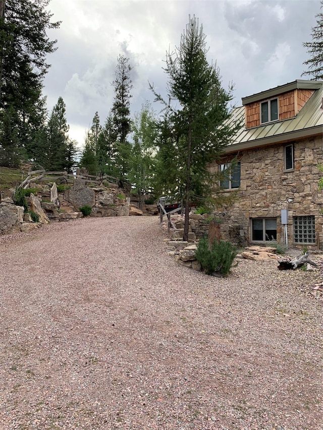 237 N Monture Ct, Seeley Lake, MT 59868 - view of yard