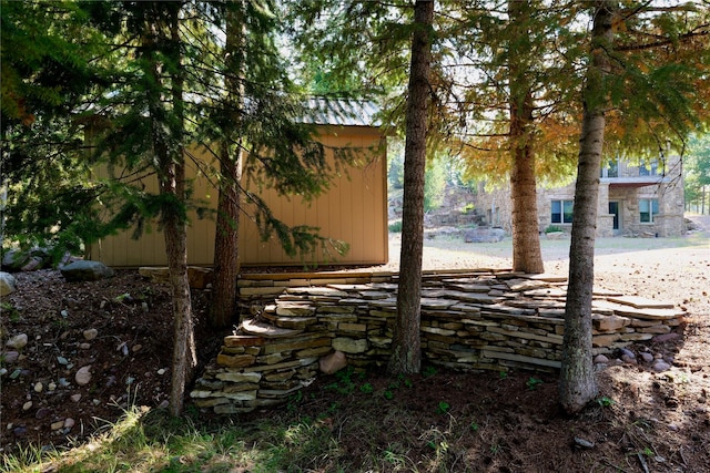 237 N Monture Ct, Seeley Lake, MT 59868 - view of yard