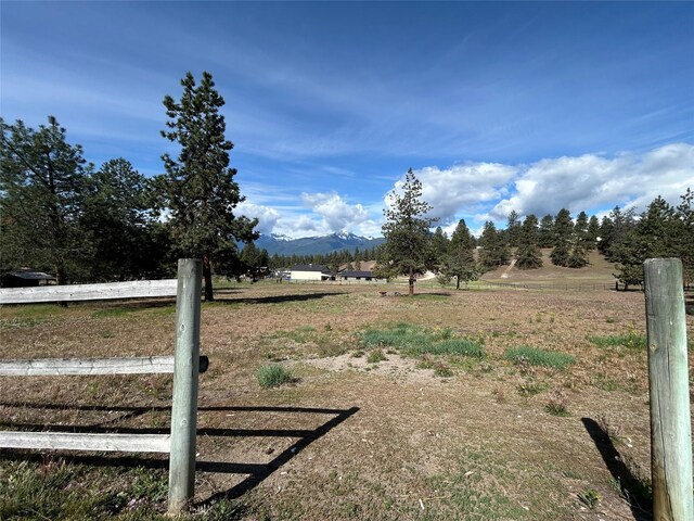 5061 Falcon Ln, Stevensville, MT 59870 - view of yard with a mountain view