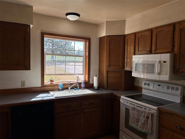 5061 Falcon Ln, Stevensville, MT 59870 - kitchen with white appliances and a sink