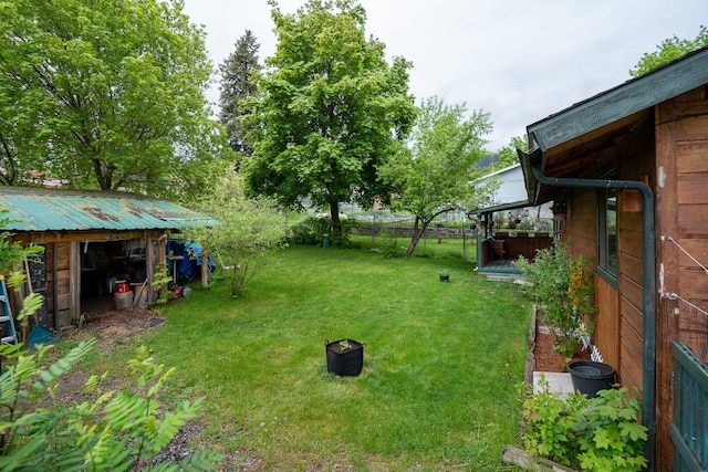 521 Clay St, Thompson Falls, MT 59873 - view of yard
