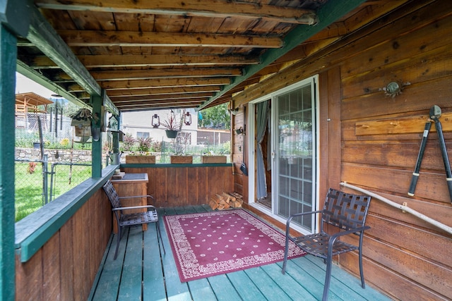 521 Clay St, Thompson Falls, MT 59873 - view of deck