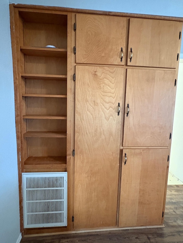 330 N Walnut St, Dillon, MT 59725 - detailed view of wood finished floors and baseboards