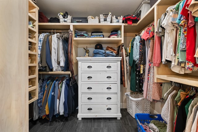 322 Hemlock St, Anaconda, MT 59711 - walk in closet with dark wood-style floors