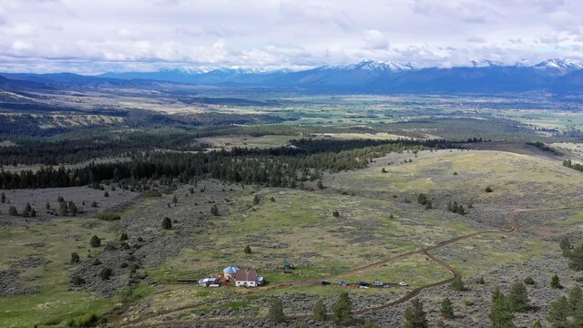 2879 Soft Rock Rd, Corvallis, MT 59828 - aerial view of a mountain backdrop