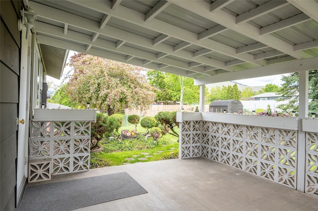 640 W Crestline Dr, Missoula, MT 59803 - view of patio