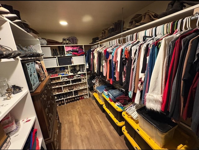 614 Johnson Ln, Superior, MT 59872 - spacious closet with wood finished floors