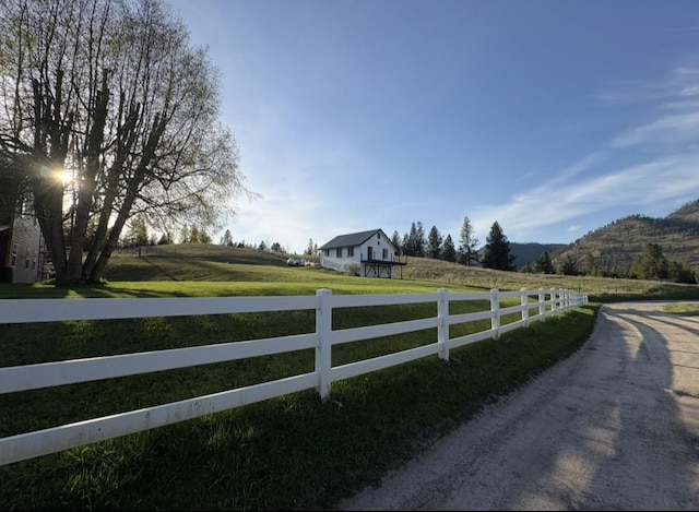 614 Johnson Ln, Superior, MT 59872 - view of road with a rural view