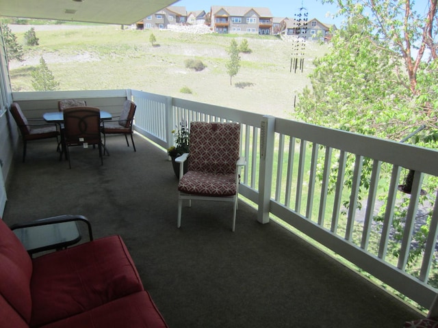 2220 Alpine Dr, Helena, MT 59601 - balcony featuring a residential view