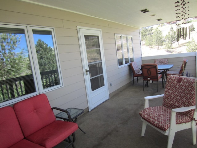 2220 Alpine Dr, Helena, MT 59601 - view of patio / terrace featuring outdoor dining area