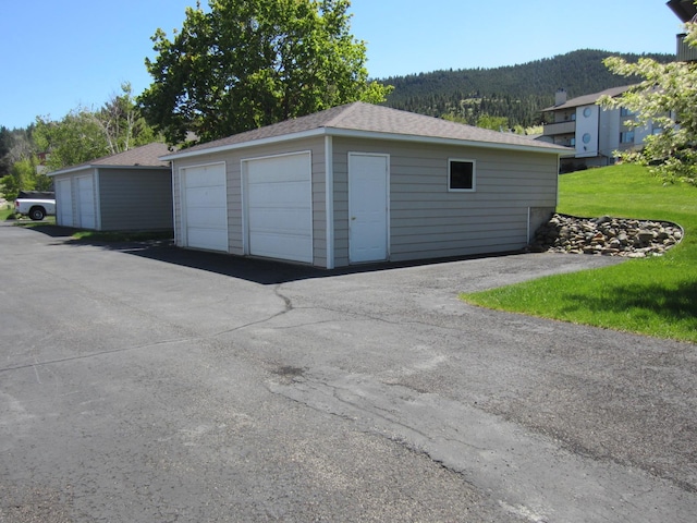2220 Alpine Dr, Helena, MT 59601 - detached garage with a mountain view