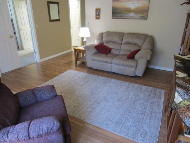 2220 Alpine Dr, Helena, MT 59601 - living area featuring wood finished floors and baseboards