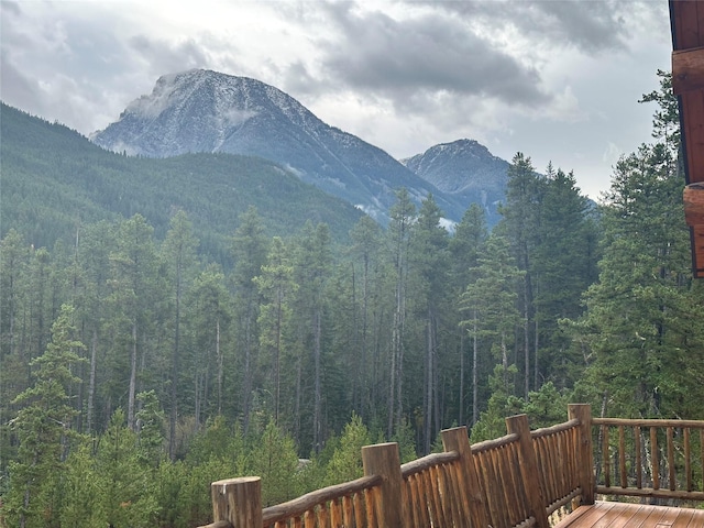 3966 Main Boulder Rd, Big Timber, MT 59011 - mountain view featuring a heavily wooded area