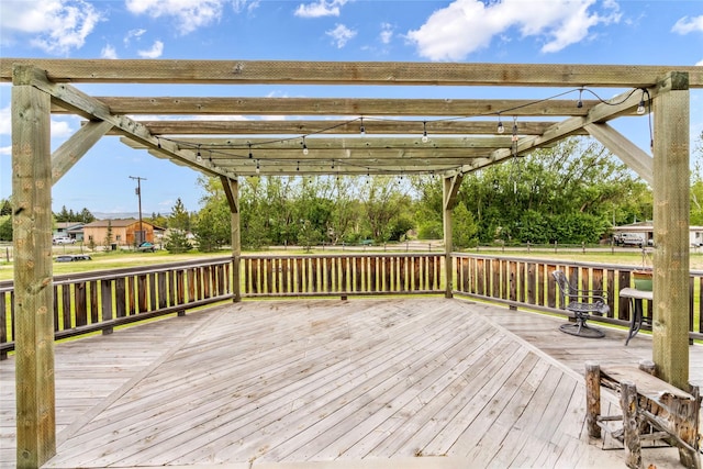 10 Canyon Breeze Ct, Stevensville, MT 59870 - view of wooden terrace
