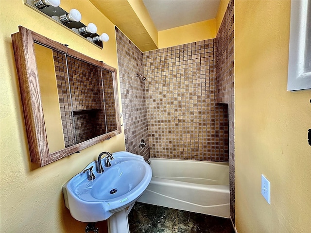 310 W Armitage St, Ennis, MT 59729 - bathroom featuring shower / washtub combination and a sink