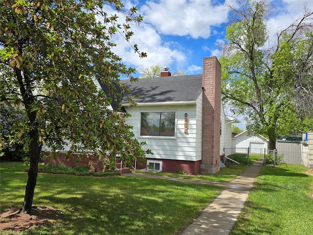 3421 4th Ave N, Great Falls, MT 59401 - view of front of property with a chimney