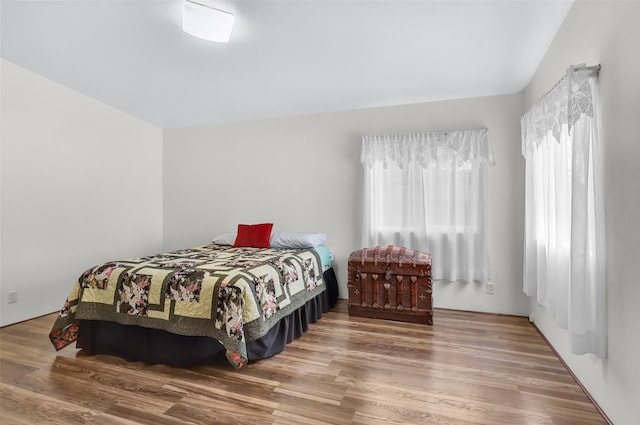 3805 7th St NE Unit 107, Great Falls, MT 59404 - bedroom with wood finished floors