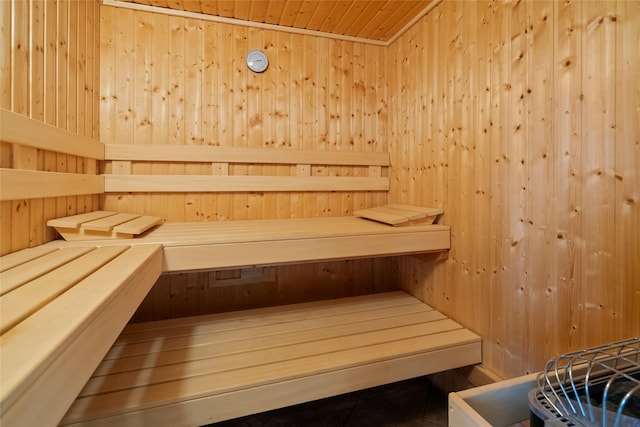 38941 Baypoint Ln, Polson, MT 59860 - sauna / steam room with wood walls and wood ceiling