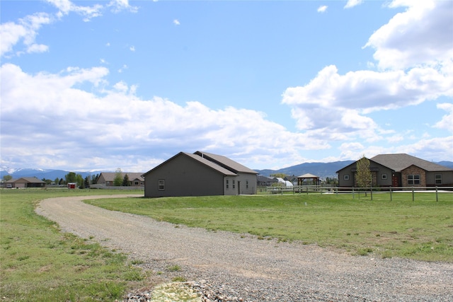 2567 Reardon Rd, Helena, MT 59602 - view of home's exterior with a mountain view