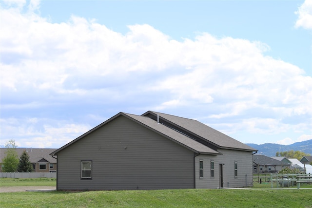 2567 Reardon Rd, Helena, MT 59602 - view of side of home featuring a mountain view