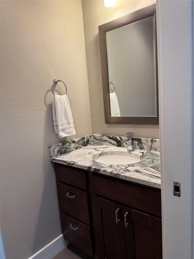 2567 Reardon Rd, Helena, MT 59602 - bathroom with vanity and baseboards