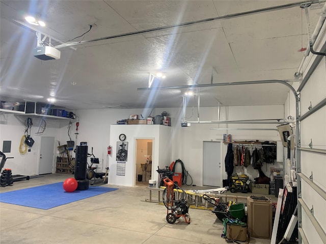 2567 Reardon Rd, Helena, MT 59602 - garage featuring a garage door opener