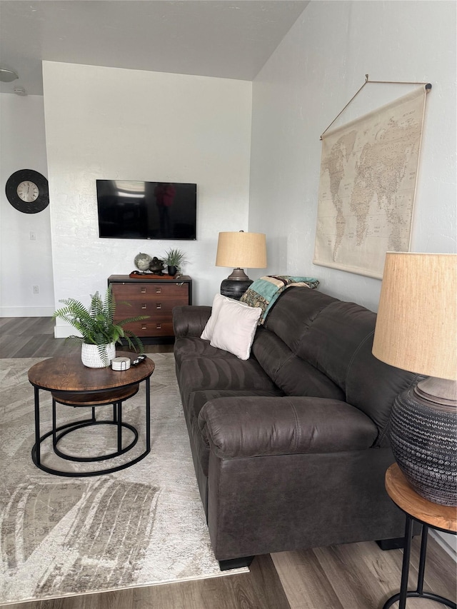 2567 Reardon Rd, Helena, MT 59602 - living area featuring wood finished floors and baseboards