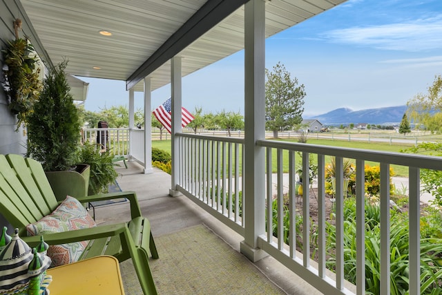 5634 Fairview Ln, Florence, MT 59833 - view of covered porch