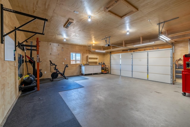 850 Pollux Rd, Helena, MT 59602 - garage with a garage door opener