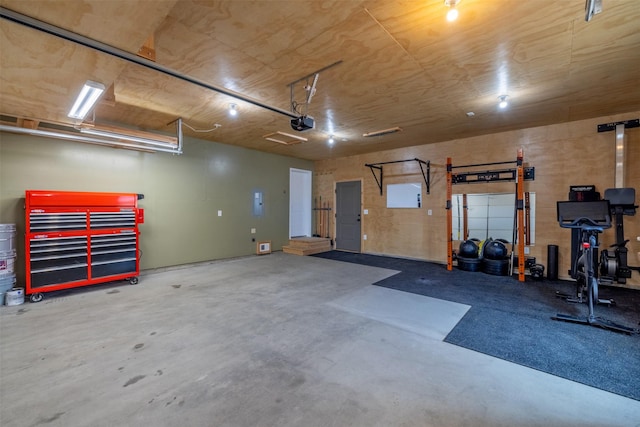 850 Pollux Rd, Helena, MT 59602 - garage featuring a garage door opener