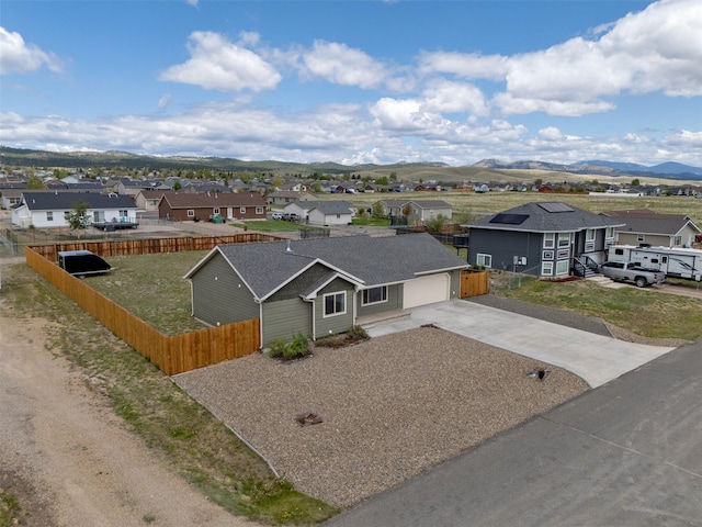850 Pollux Rd, Helena, MT 59602 - aerial view of residential area with a mountain backdrop