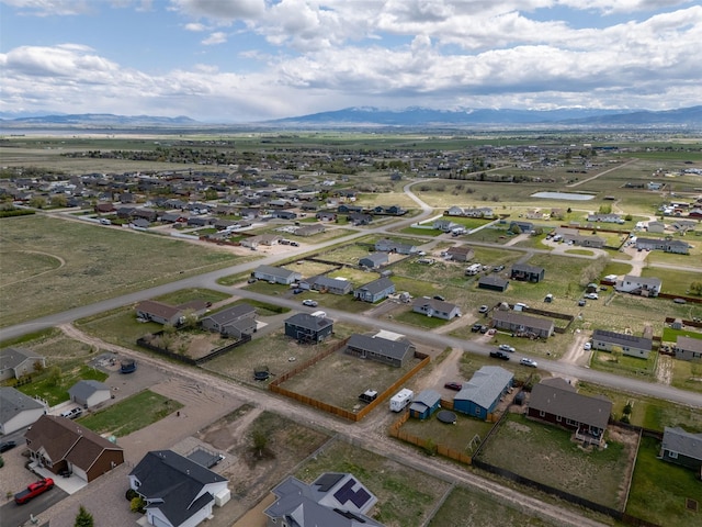 850 Pollux Rd, Helena, MT 59602 - aerial view of property and surrounding area with a mountain backdrop and nearby suburban area