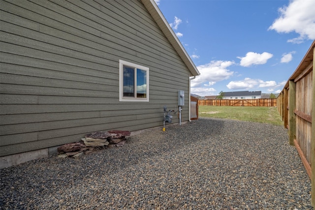 850 Pollux Rd, Helena, MT 59602 - view of side of home featuring a fenced backyard