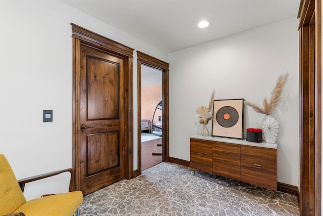 4884 Lower Miller Creek Rd, Missoula, MT 59803 - living area featuring baseboards and recessed lighting